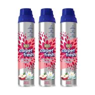 1001 Carpet Fresh Apple & Waterlily Carpet Freshener 300ml - Pack of 3