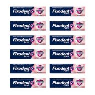 Fixodent Plus Food Seal Denture Adhesive Cream 40g - Pack of 12