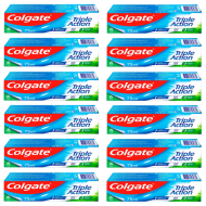 Colgate Toothpaste Triple Action Original Mint 75ml - Pack of 12
