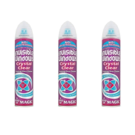Aristowax Invisible Windows Crystal Clear Foaming Glass Cleaner Spray 300 ML - Pack of 3