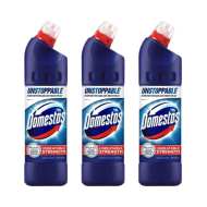 Domestos Original Bleach 750ml thick formula toilet cleaner and disinfectant
