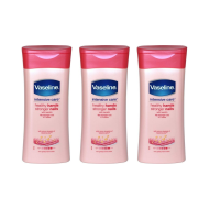 Vaseline Healthy Hands & Stronger Nails Lotion 200ml - Pack of 3