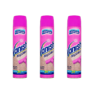 Vanish Carpet Cleaner Upholstery Power Foam Shampoo 600ml - Pack of 3