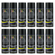 Paint Factory Hammered Effect Spray Paint Black 400ml - Pack of 12