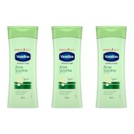 Vaseline Intensive Care Aloe Soothe Body Lotion 400 ML - Pack of 3