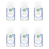 Air Wick Pure Soft Cotton Freshmatic Refill 250ml - Pack of 6