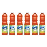 Asevi Orange Concentrated Floor Cleaner Liquid 1 Litre - Pack of 6