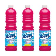 Asevi Mio Floor Cleaner Concentrated 1L - Pack of 3