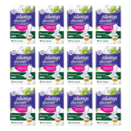 Always Discreet Sensitive Bladder Pads Normal Complete Protection 12 Pads - Pack of 12