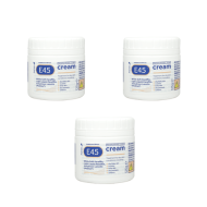 E45 Dermatological Cream For Dry Skin 125G - Pack of 3