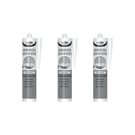 Bond It Glass-Mate Mirror Bonding Adhesive Translucent 310ml - Pack of 3