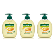 Palmolive Handwash Liquid Soap Milk & Honey 300ml - Pack of 3