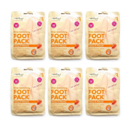 Derma V10 Deep Moisturising Honey & Almond Foot Pack 