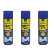 151 Heavy Duty Fast Tack Extra Strong Adhesive Spray 500ML - Pack of 3