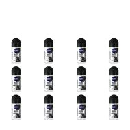 Nivea Men Black & White Invisible Roll on 50ml - Pack of 12