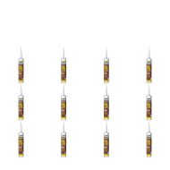 Everbuild Everflex 115 Contract GP Building Mastic White 285ml - Pack of 12