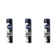 Nivea Men Invisible Black & White Antiperspirant 150ml - Pack of 3