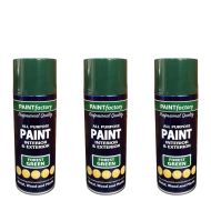 Paint Factory All Purpose Forest Green 400ml - Pack of 3