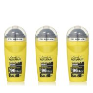 LOreal Men Expert Invincible Sport Roll On 50ml - Pack of 3