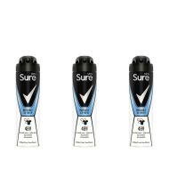 Sure Men Deodorant Invisible Ice 150ml - Pack of 3