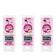Original Source Cherry & Almond Shower Milk 250ml - Pack of 3