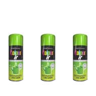 Paint Factory Colour It Multi-Purpose Spray Paint Lime Green 400ml - Pack of 3
