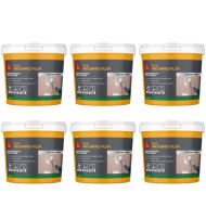 Everbuild Ready Mixed Fine Surface Filler White 600g - Pack of 6