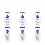 Nivea Care Shower Coconut & Jojoba Oil Body Wash 250ml - Pack of 6