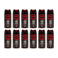 Umbro Power Deodorant Body Spray 150ml - Pack of 12