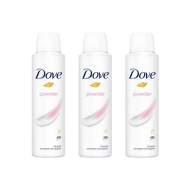 DOVE ANTIPERSPIRANT DEODORANT POWDER WOMEN 150ML - Pack of 3