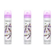 Yardley English Lavender Body Spray 75ml - Pack of 3