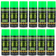 Paint Factory All Purpose Neon Green Spray Can 400 ml - Pack of 12