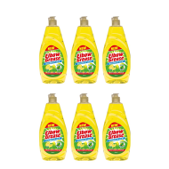 Elbow Grease Lemon Washing Up Liquid 600ml - Pack of 6