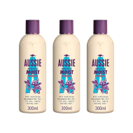 Aussie Miracle Moist Shampoo For Dry & Brittle Hair 300ml