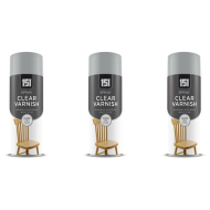 151 Clear Varnish Durable Matt Finish Spray 400ML - Pack of 3