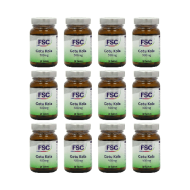 FSC Gotu Kola 500mg 30 Tablets - Pack of 12