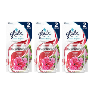 Glade Sense & Spray Refill TWIN Peony & Cherry 18ML - Pack of 3
