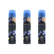 Yardley London Bluebell Body Spray 75ml - Pack of 3