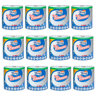Foxy Tornado Kitchen Roll 3ply 300 Sheet - Pack of 12