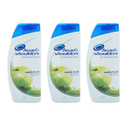 Head & Shoulders Anti-Dandruff Shampoo Apple Fresh 250ml - Pack of 3
