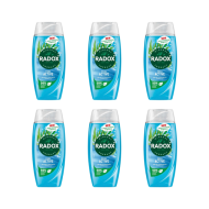 Radox Feel Active Shower Gel 250ml - Pack of 6