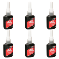Bond It Industrial A70 Studlock Anaerobic Adhesive with Green Liquid 25ml - Pack of 6