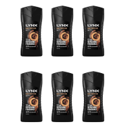 Lynx Dark Temptation Shower Gel 225ml - Pack of 6