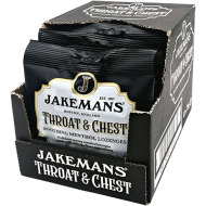 Jakemans Throat and Chest Menthol Sweets Cherry 73g - Pack of 12
