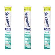 Steradent Active Fresh 30 Tablets - Pack of 3