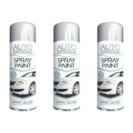 Rapide Auto Extreme All Purpose Spray Paint Can White 250ml - Pack of 3