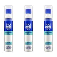 Nuage Men Shaving Oil With Menthol Cool & Smooth Shave 20ml - Pack of 3
