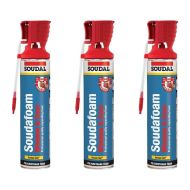 Soudal Soudafoam Window & Door Genius Gun 600ml - Pack of 3