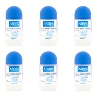 Sanex Dermo Extra Control Roll-On 50ml - Pack of 6
