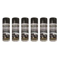 Auto Extreme All Purpose Professional Spray Paint Black Satin 400ml - Pack of 6